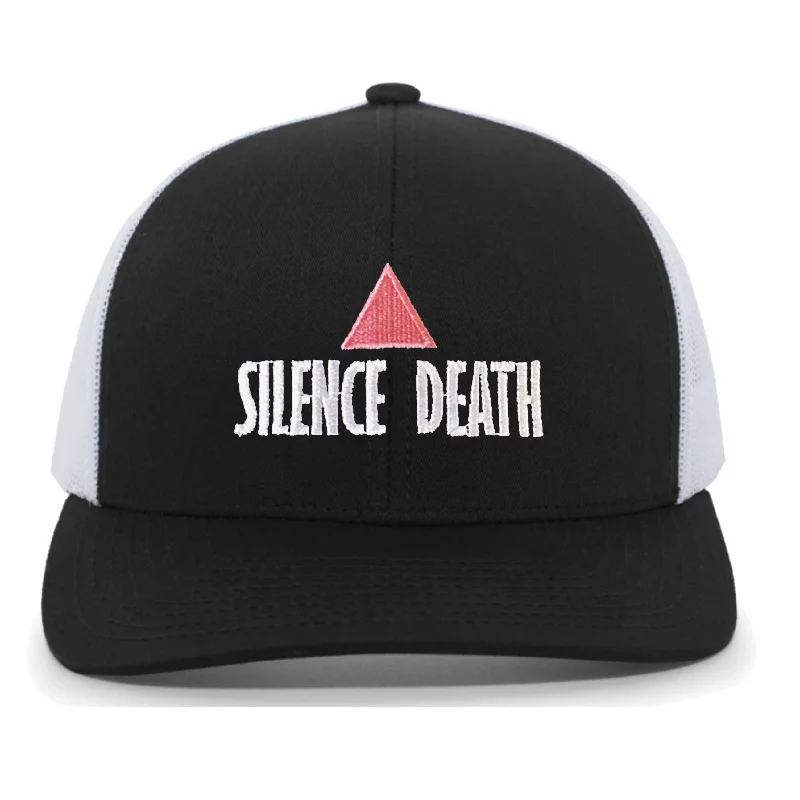 Silence = Death Mesh Snapback - Ali Forney Center