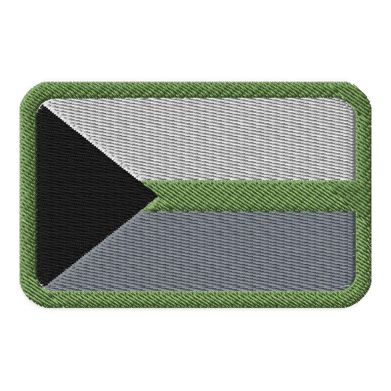 Demiromantic Pride Flag Embroidered Patch
