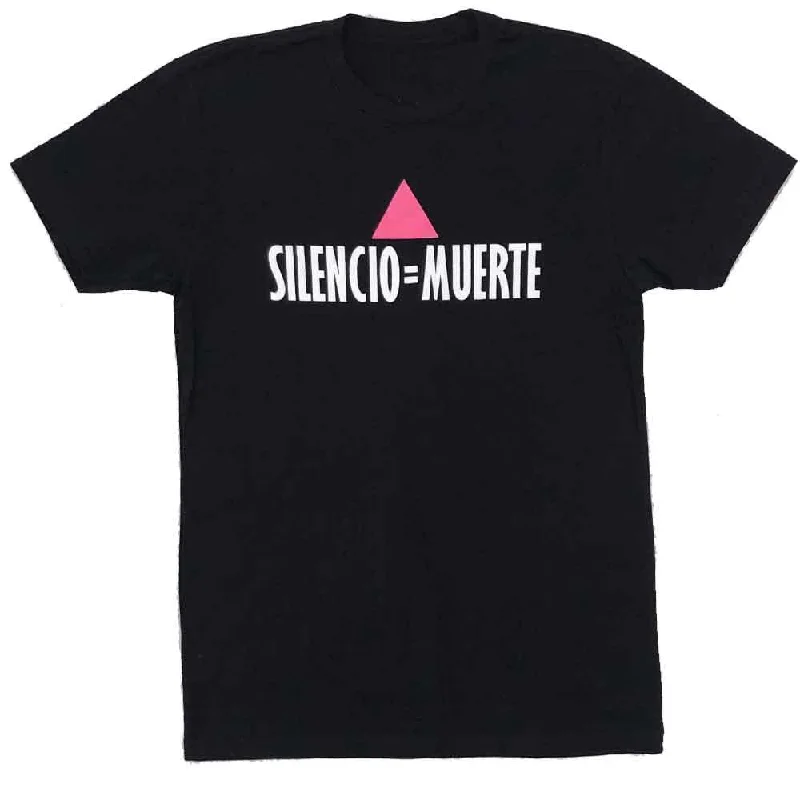 Silencio = Muerte T-Shirt - Ali Forney Center