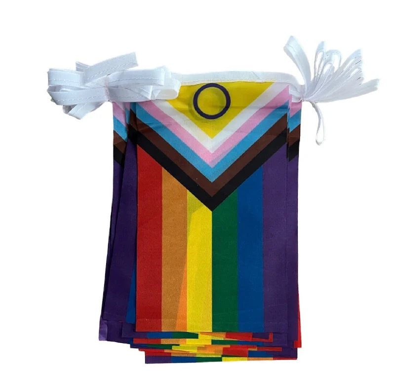 Intersex Progress Pride Flag Bunting