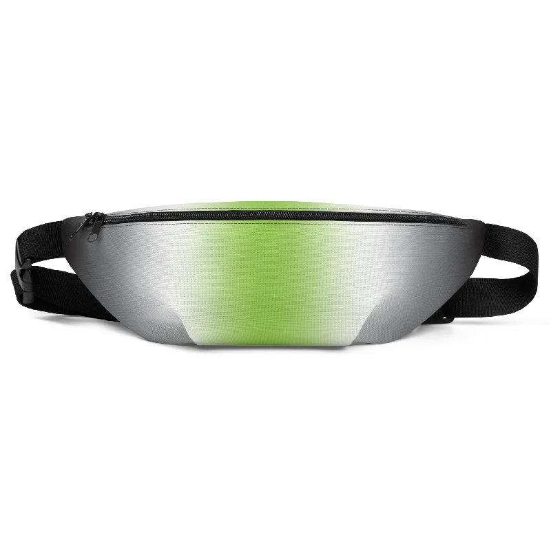 Agender Pride Crossbody Fanny Pack in Ombre