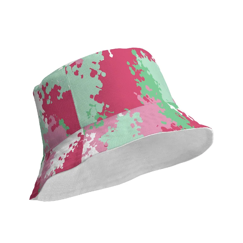 Abrosexual Pride Reversible Bucket Hat in Camo