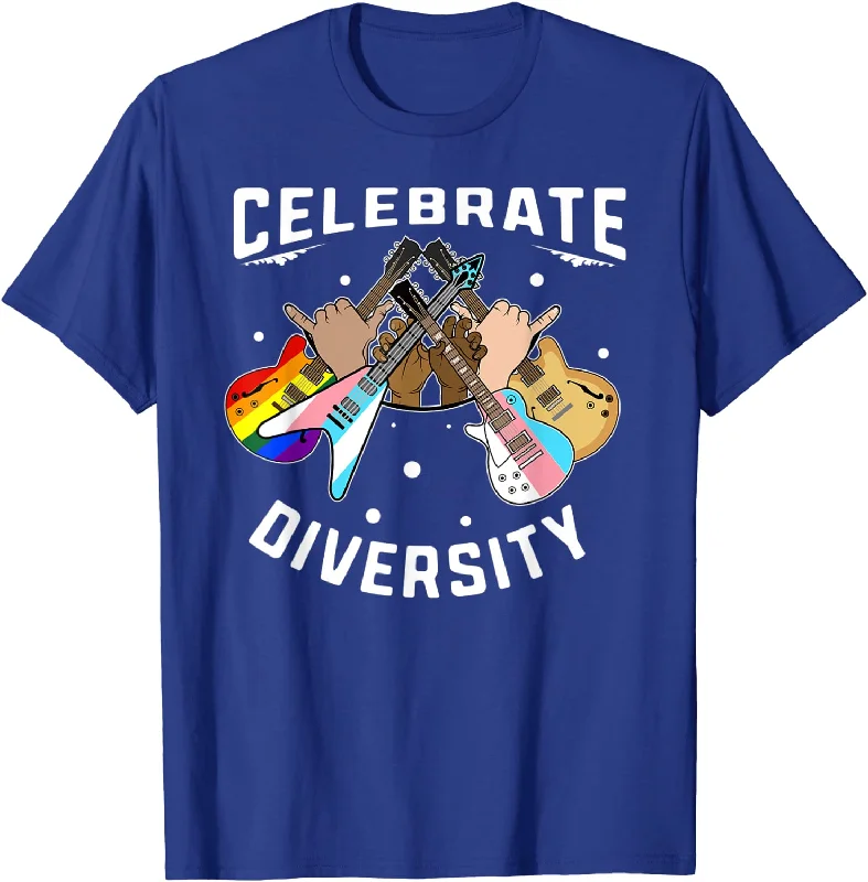 Guitarist Gay T Shirt, Celebrate Diversity LGBT Trans Musician, Gift For Gay Guitarist Guitarist Gay T Shirt, Celebrate Diversity LGBT Trans Musician, Gift For Gay Guitarist