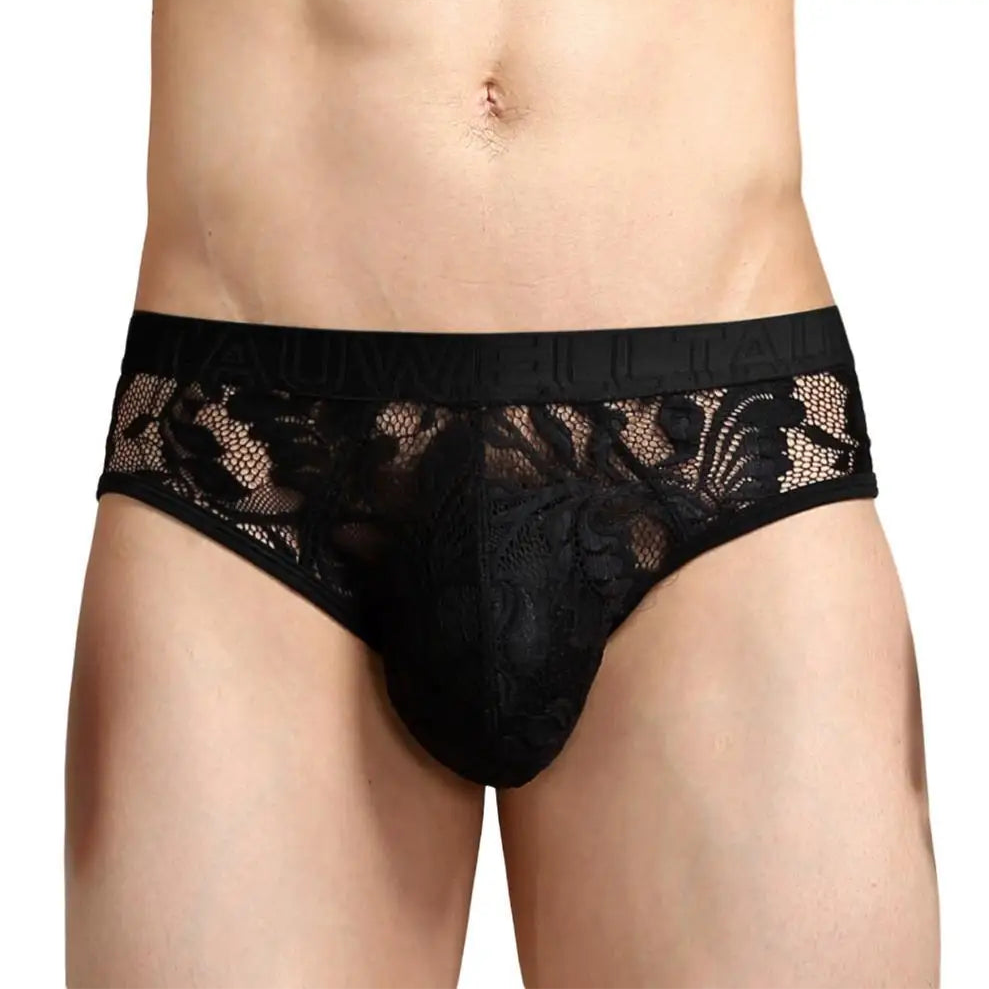 Men’s Lace Peek-a-Boo Briefs