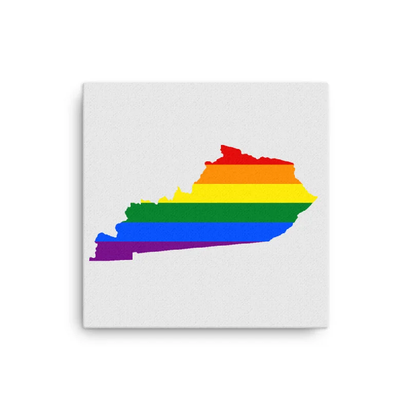 Kentucky LGBTQ Pride Canvas Wall Art
