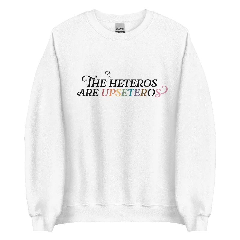 Best hoodies for pride ally support gifts--The (Cis) Heteros Are Upseteros Unisex Sweatshirt Best hoodies for pride ally support gifts--The (Cis) Heteros Are Upseteros Unisex Sweatshirt