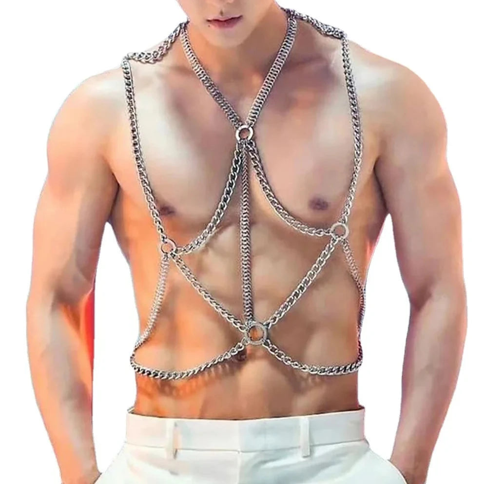 Entangle Me Silver Chain Harness