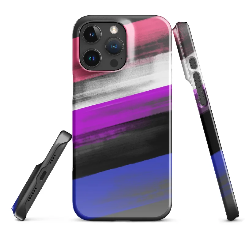 Genderfluid Pride Flag iPhone® Snap Case
