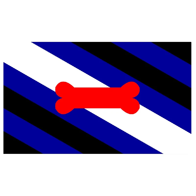 Puppy Play Pride Flag 3x5