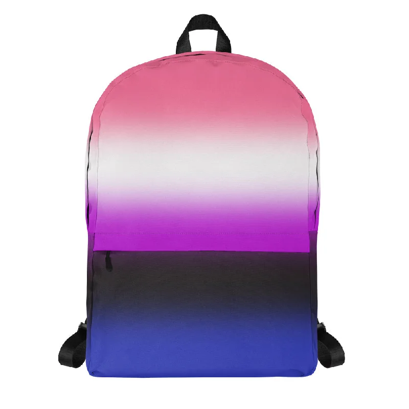 Genderfluid Pride Backpack - Ombre
