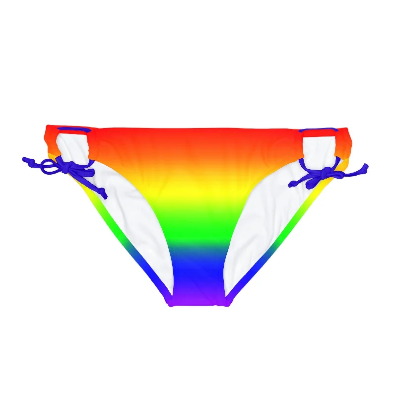 LGBTQ Pride Bikini Bottom Swimsuit - Ombre