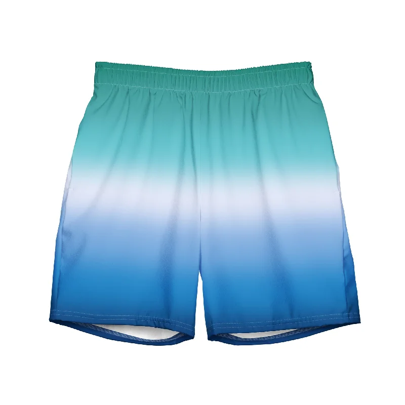 Gay MLM Vincian Pride Men's Swim Trunks - Ombre