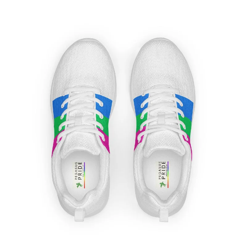 Polysexual Poly Pride Flag Women’s Athletic Shoes