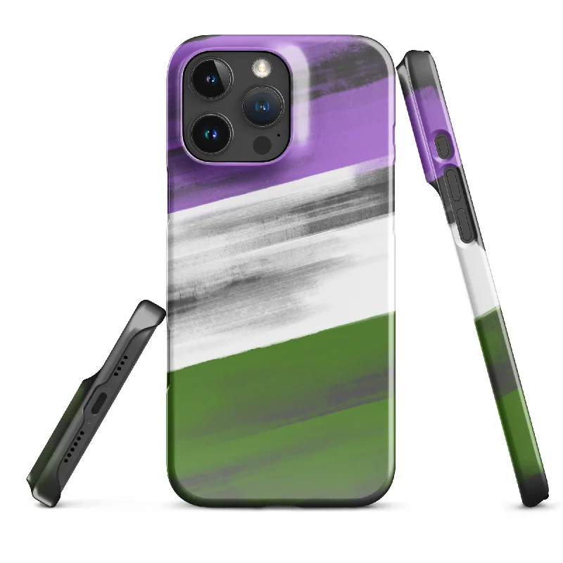 Genderqueer Pride Flag iPhone® Snap Case