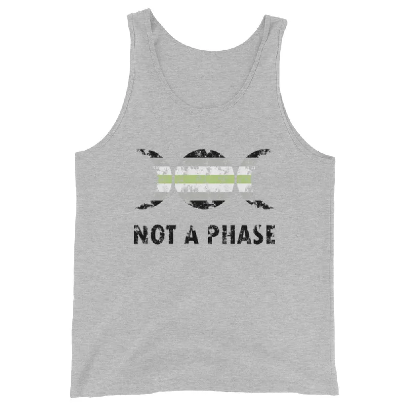 Agender Pride Tank Top - Not A Phase