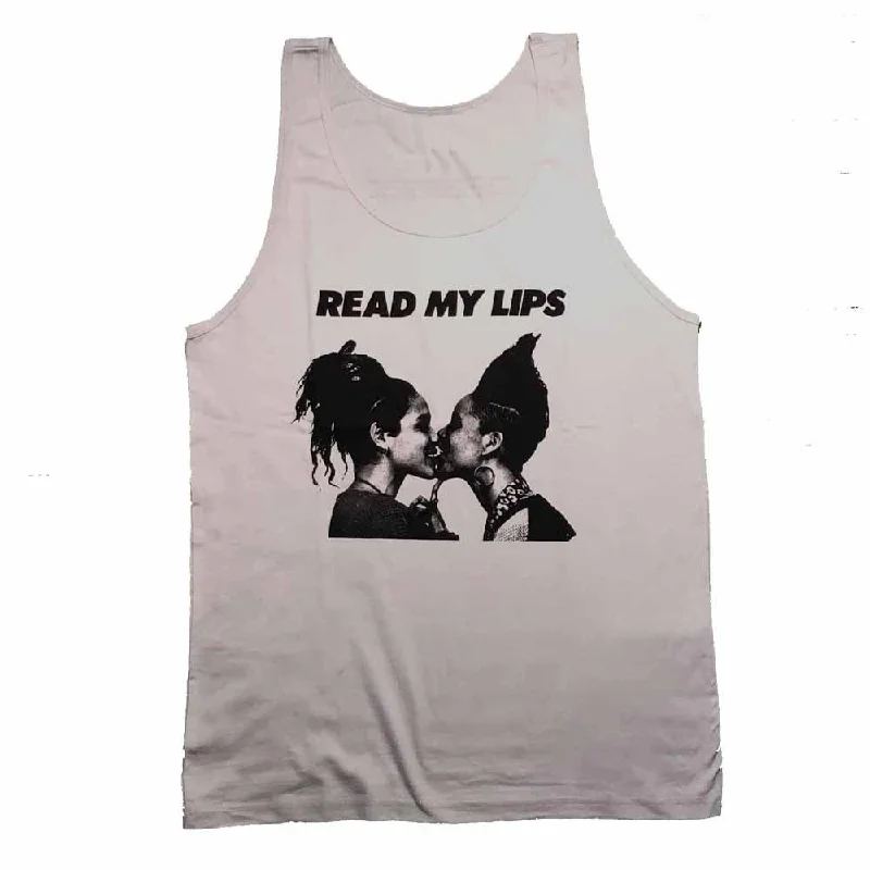 Read My Lips Women Tank - Rainbow Railroad