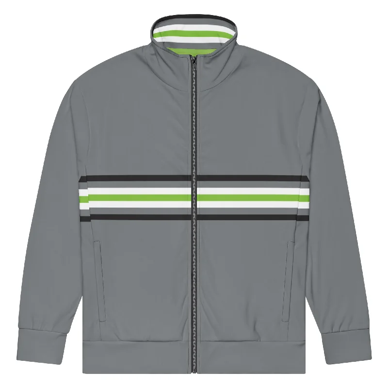 Agender Pride Track Jacket - Unisex