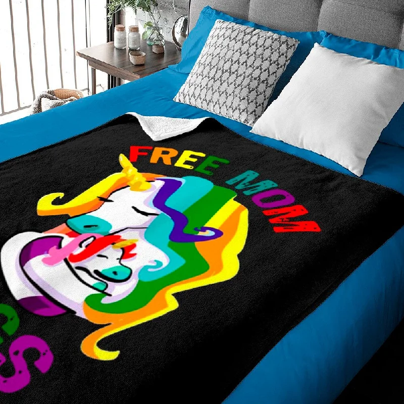 Free Mom Hugs Lgbt Gay Pride Blanket, Pride Gift For Lesbian, Blankets For Gaymer, Pride Gifts Free Mom Hugs Lgbt Gay Pride Blanket, Pride Gift For Lesbian, Blankets For Gaymer, Pride Gifts