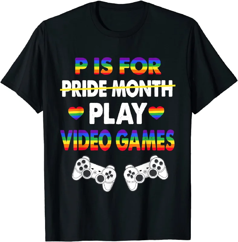 Pride Shirt For Gamer, Pride Month LGBT Pride Gay Game T Shirt