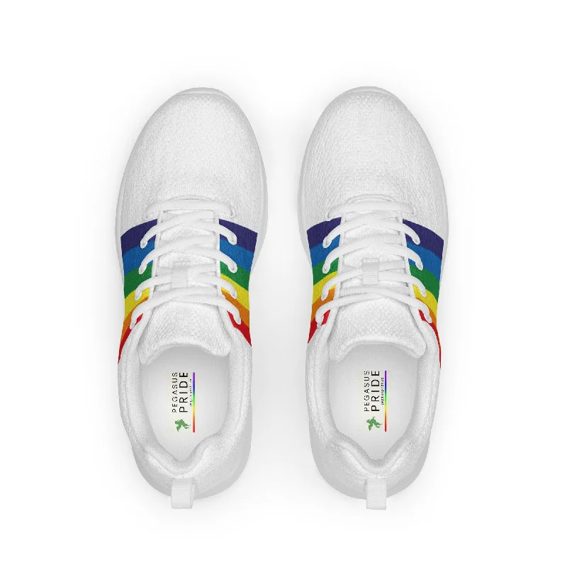 LGBTQ Pride Flag Men’s Athletic Shoes