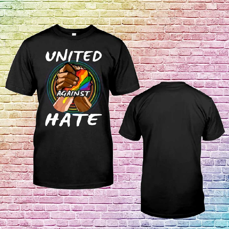 Support Lgbt Shirt, Lgbt United Against Hate T Shirt, Pride Support Shirt Gay Pride Support T Shirts Support Lgbt Shirt, Lgbt United Against Hate T Shirt, Pride Support Shirt Gay Pride Support T Shirts