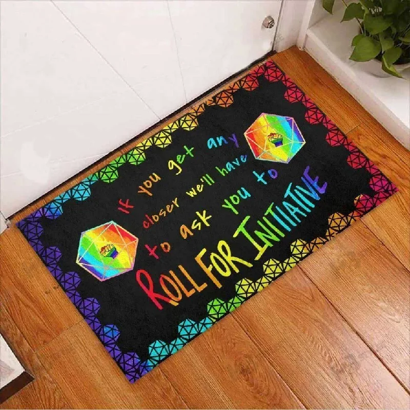 If You Get Any Closer Lgbt Welcome Mat Home Decor Doormat For Gay Men, Lesbian Girl Pride Gift If You Get Any Closer Lgbt Welcome Mat Home Decor Doormat For Gay Men, Lesbian Girl Pride Gift