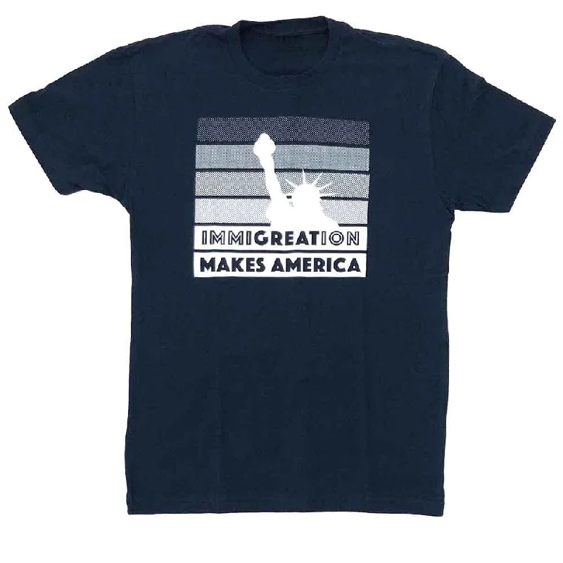 Immigration Makes America T-Shirt - RAICES