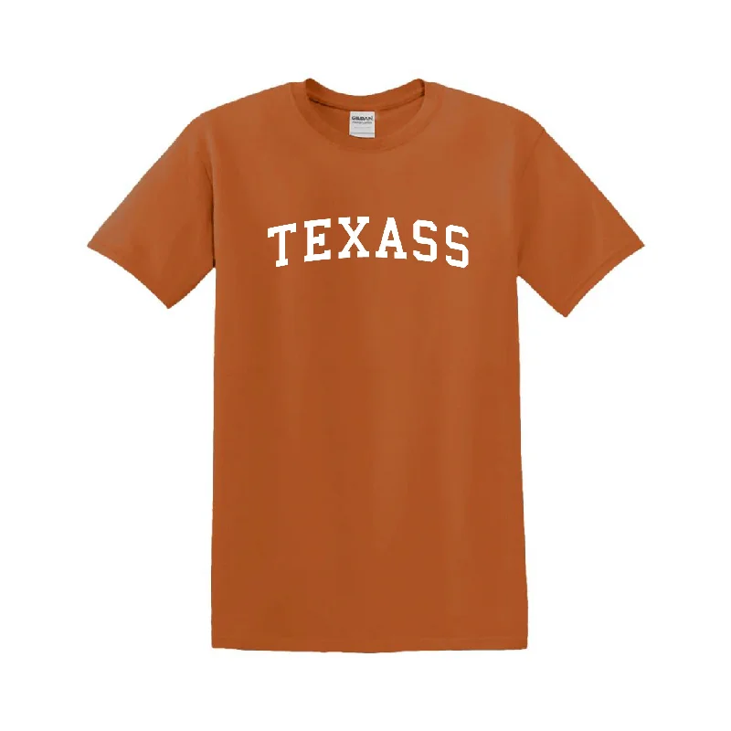 Affordable graphic tees with inclusive pronoun designs--Texass - Tee Shirt
