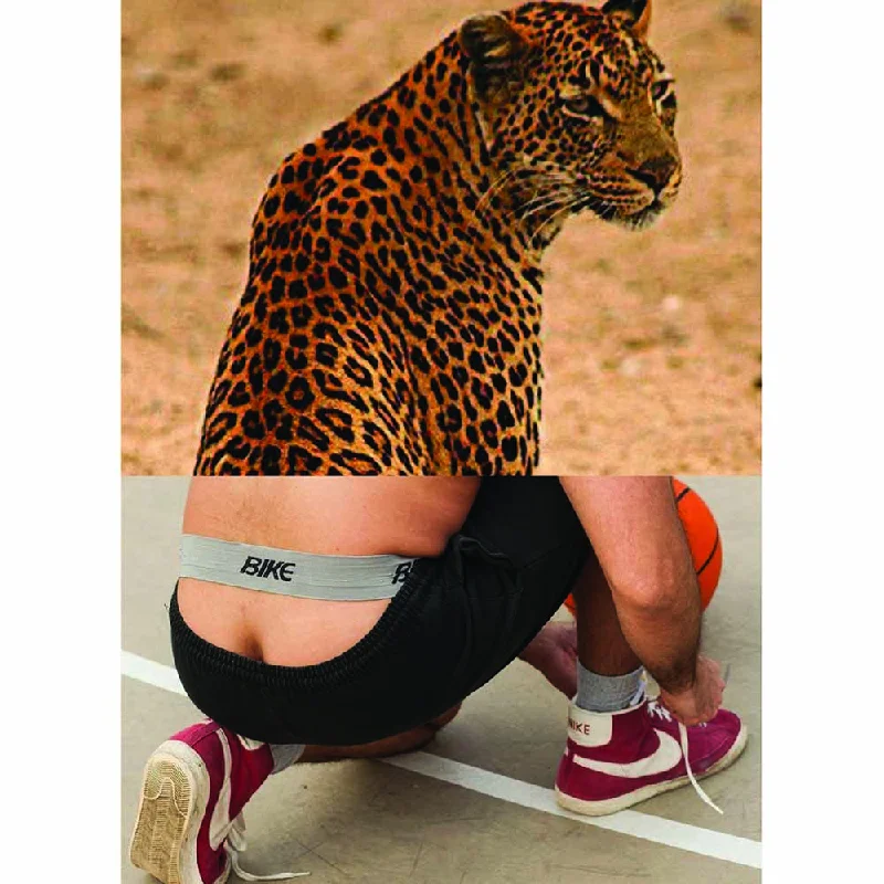 Naro Pinosa Jaguar Bike Jockstrap Postcard