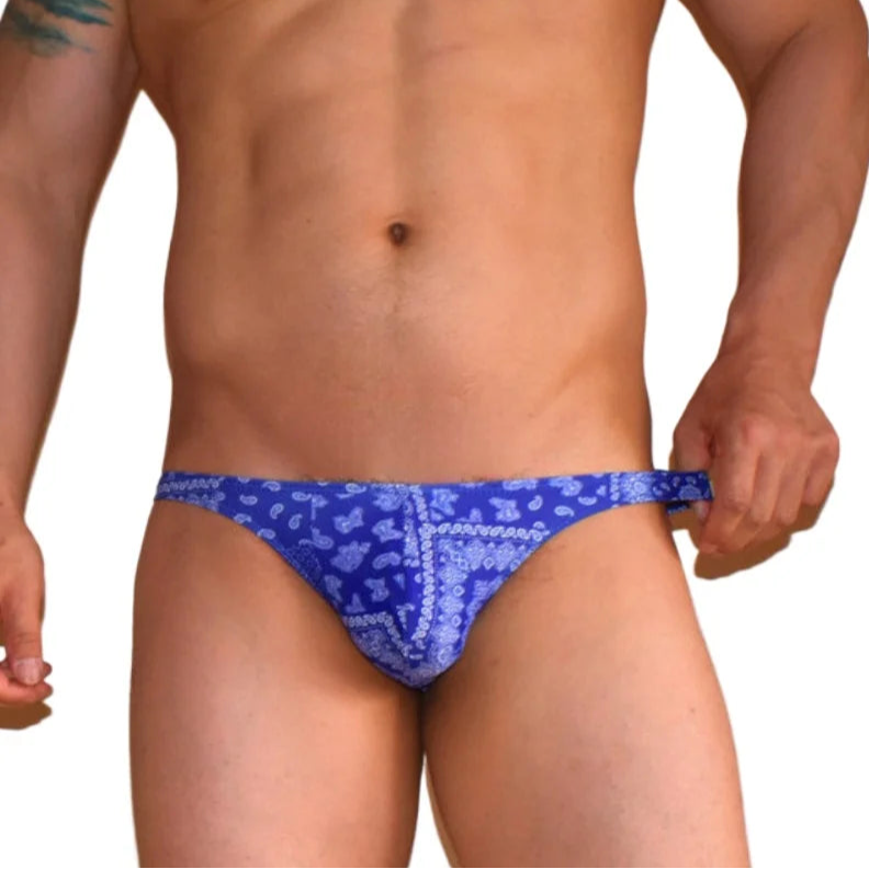 Men’s Deep Sea Bulge Swim Bikini Briefs