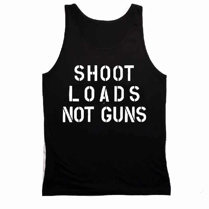 Shoot Loads Not Guns Tank - Gays Against Guns