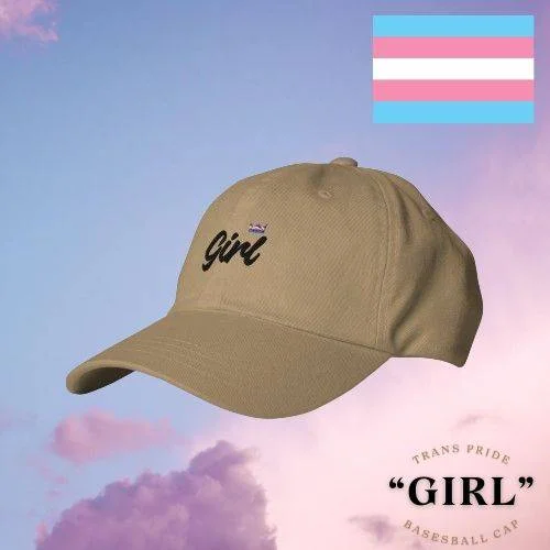 Girl Trans Pride Dad hat