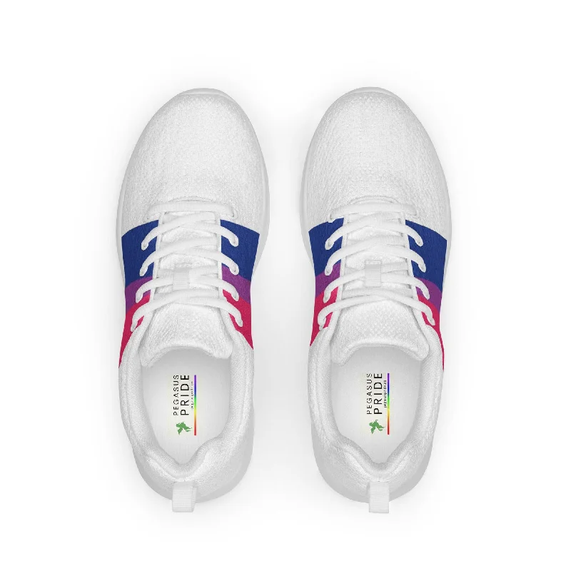 Bisexual Bi Pride Flag Men’s Athletic Shoes