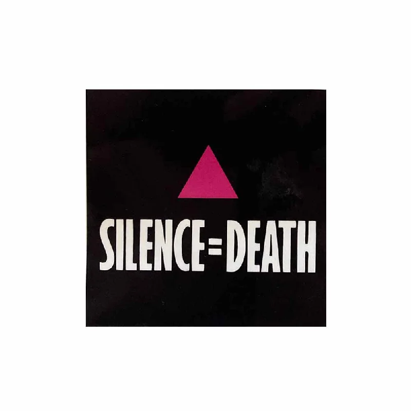 Silence = Death Sticker - Ali Forney Center