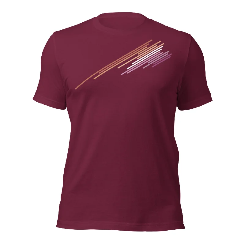 Comfortable graphic tees for pride weekend celebrations--Lesbian Modern Queer T-Shirt Comfortable graphic tees for pride weekend celebrations--Lesbian Modern Queer T-Shirt