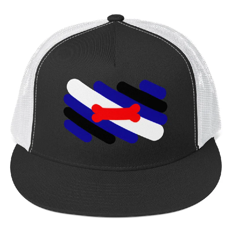 Puppy Pup Play Flag Trucker Cap