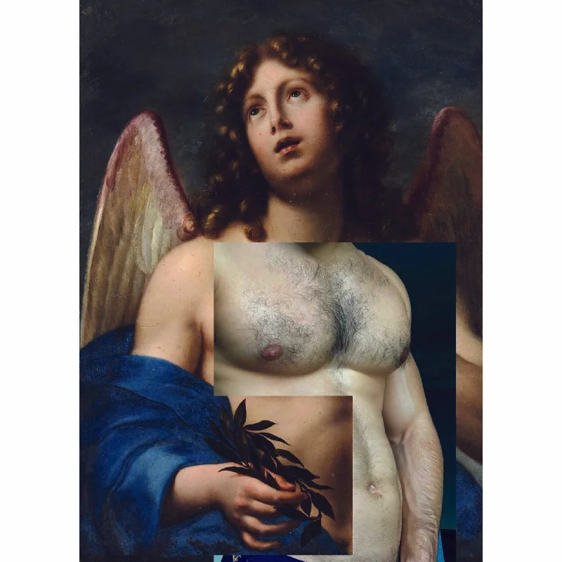 Naro Pinosa Winged Angel Postcard