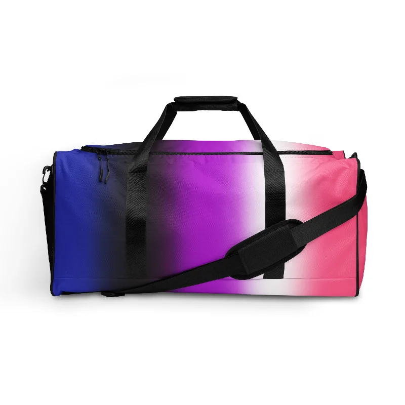 Genderfluid Pride Weekender Duffel Bag - Ombre