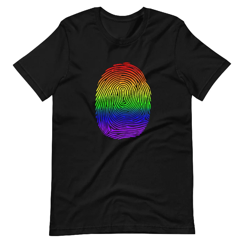 LGBTQ Pride Identity Fingerprint Shirt - Unisex