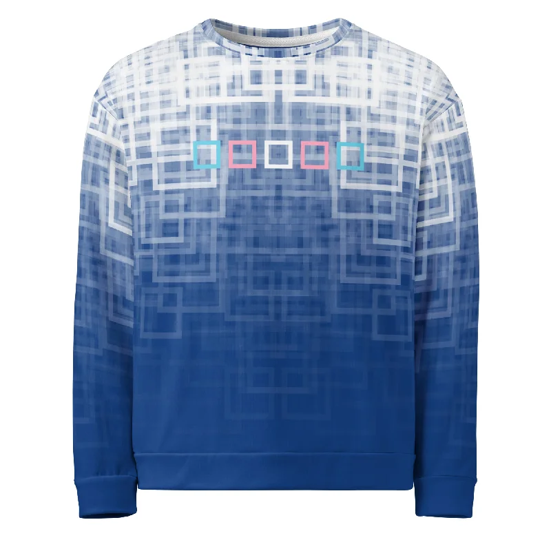 Hoodies with LGBTQ+ rights and equality prints--Transgender Flag Colors Pullover
