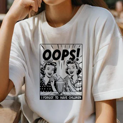 Graphic pride tees with customizable slogans and colors--Oops, I forgot to have Children classic tee Graphic pride tees with customizable slogans and colors--Oops, I forgot to have Children classic tee