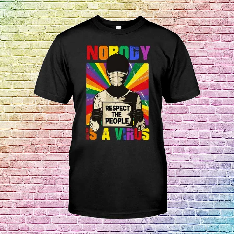 Pride T Shirt For Lesbian, Pride Respect The People, Gift For Gay T Shirt, Couple Gaymer Tshirt Pride T Shirt For Lesbian, Pride Respect The People, Gift For Gay T Shirt, Couple Gaymer Tshirt