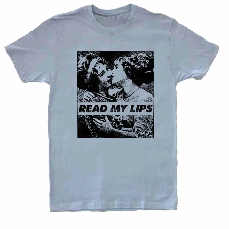Read My Lips Vintage Women T-Shirt - Rainbow Railroad