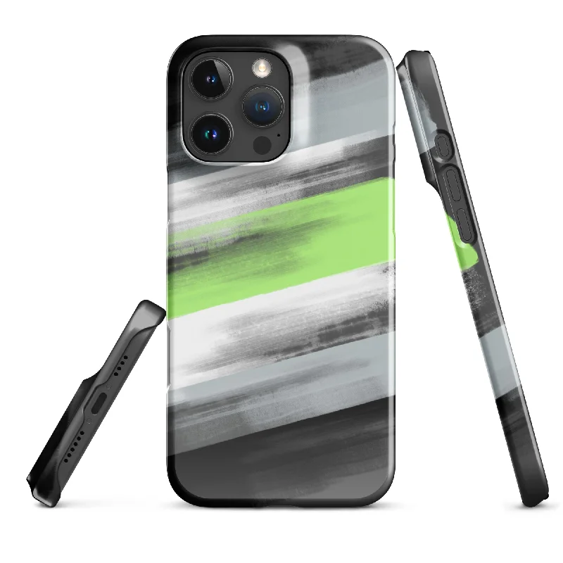 Agender Pride Flag iPhone® Snap Case