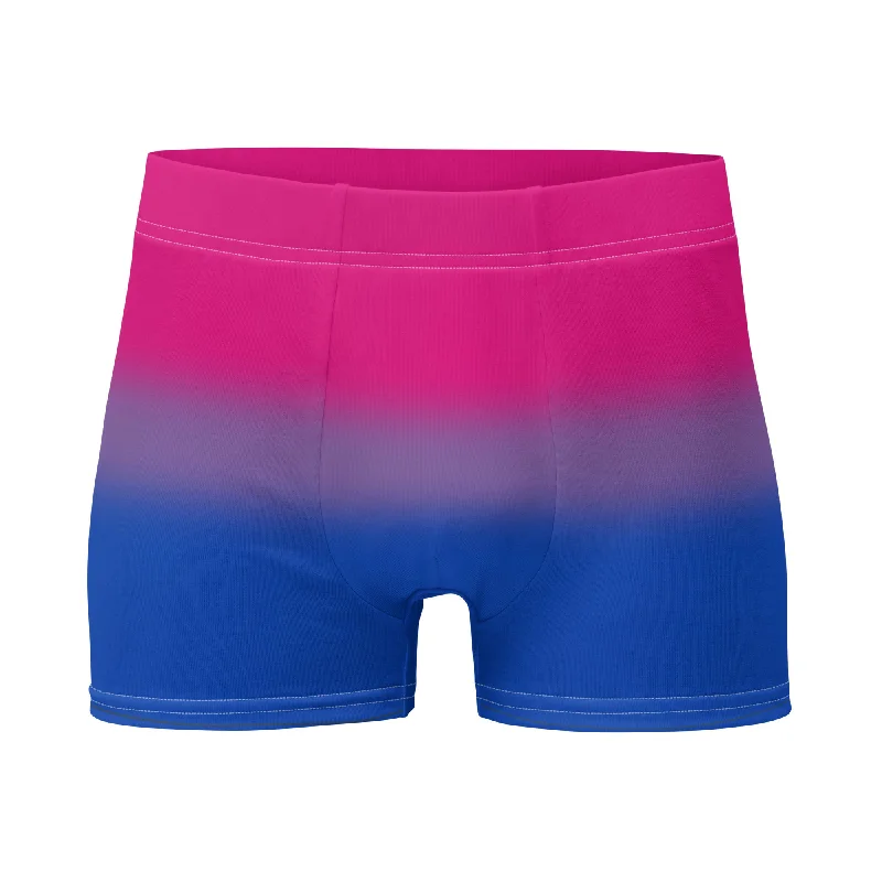Bisexual Bi Pride Mens Boxer Briefs Underwear