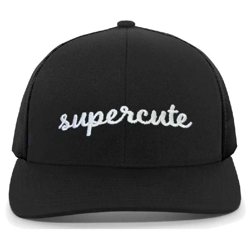 Supercute Trucker Mesh Snapback Hat
