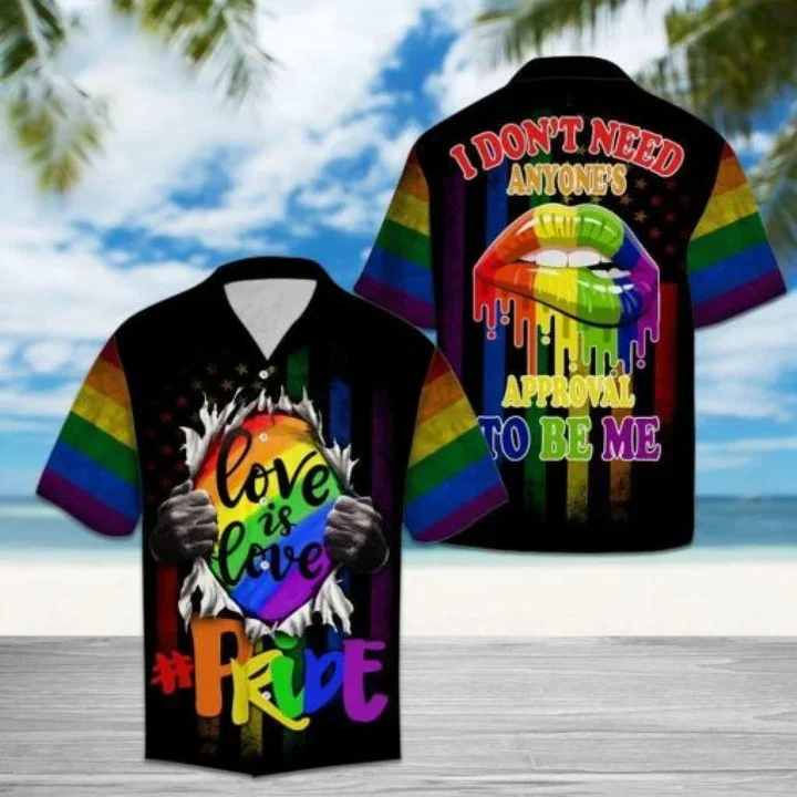 Beach Shirt Lgbt I Don't Need Anyone's Approval To Be Me Men Shirt , Aloha Hawaiian Shirt Beach Shirt Lgbt I Don't Need Anyone's Approval To Be Me Men Shirt , Aloha Hawaiian Shirt