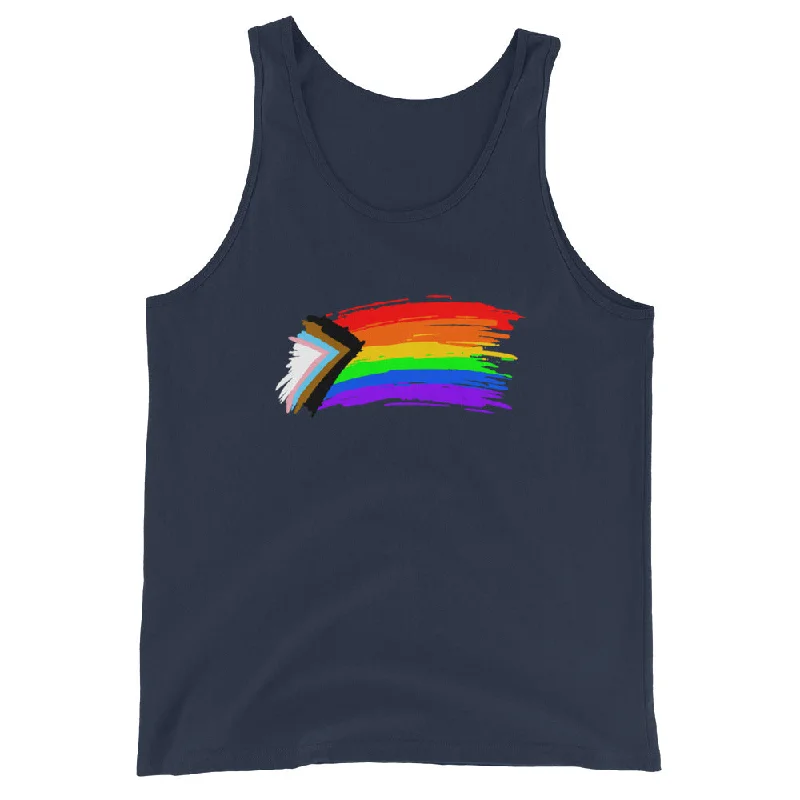 LGBTQ Pride Tank Top - Progress Paint