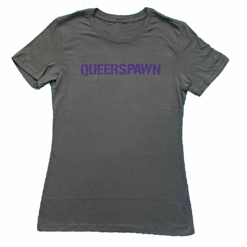 "QUEERSPAWN" Femme Fit T-Shirt - COLAGE