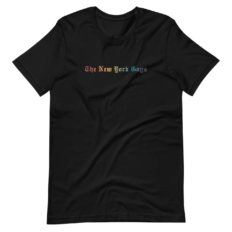 Affordable graphic tees for college pride clubs--The New York Gays T-Shirt